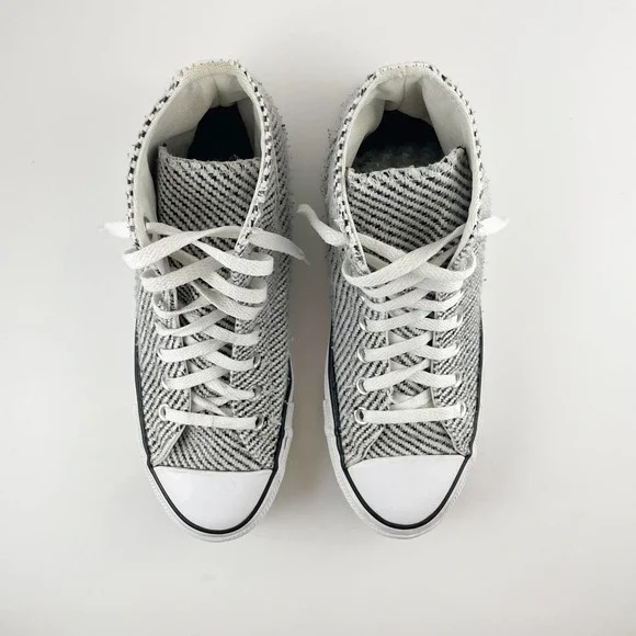 Converse All Star Chuck Taylor High Top Striped Sneakers - Picture 8 of 13